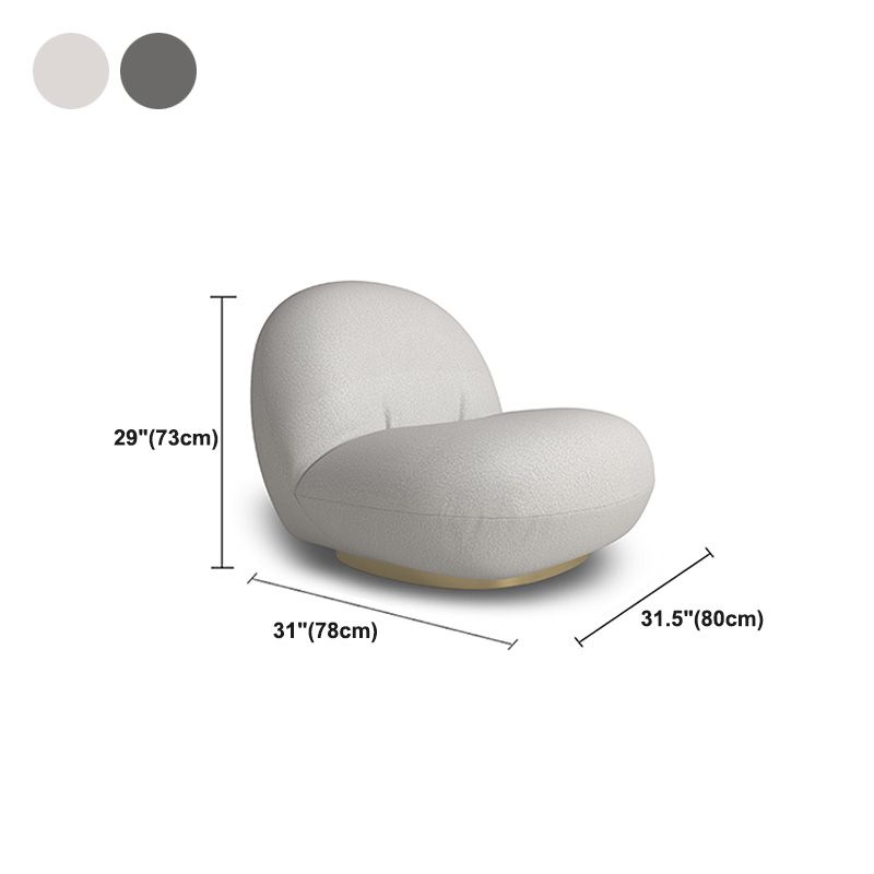 29.5"H Wool One Arm Sectionals Tight Back Scandinavian Sectionals Clearhalo 'furn' 'furn_sectionals' 'Furniture' 'Living Room Furniture' 'Sectionals' 1200x1200_914b6241-f091-4356-9121-b52797123d66