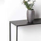 Metal Rectangle Console Table 9.8 Inch Wide Contemporary End Table Clearhalo 'Console Tables' 'console_tables' 'Entry & Mudroom Furniture' 'furn' 'furn_console_tables' 'Furniture' 1200x1200_914de86f-b9b6-4c5a-a82f-a07fa84b555e