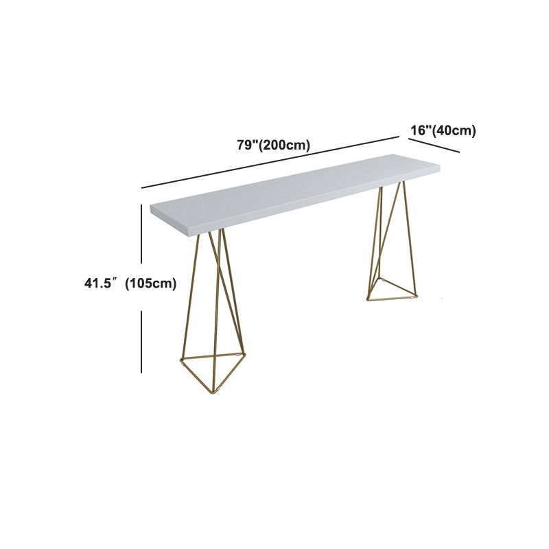 Pine Wood Top Bar Counter Traditional Luxury Rectangle Bar Counter with Sled Base Clearhalo 'Bar Furniture' 'Bar Tables' 'bar_tables' 'furn' 'furn_bar_tables' 'Furniture' 'furniture_bar_tables' 'Kitchen & Dining Furniture' 1200x1200_91514081-5c3f-4baf-8a31-ab12a43abdcb