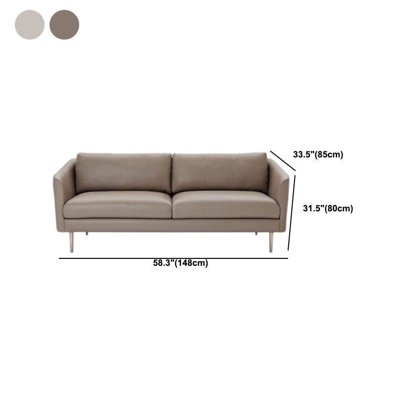 Divano a braccio inclinati di divano con divani standard in tessuto contemporaneo