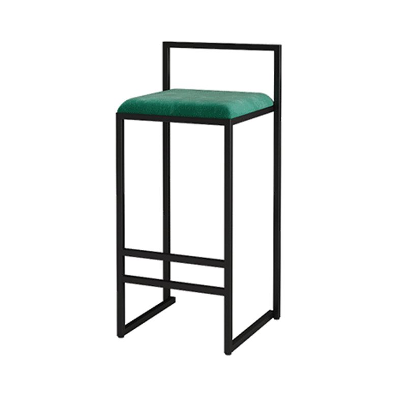 Contemporary Bar and Counter Stool Low Back Stool with Sled Base Clearhalo 'Bar Furniture' 'Bar Stools' 'bar_stools' 'furn' 'furn_bar_stools' 'Furniture' 'furniture_bar_stools' 'Kitchen & Dining Furniture' 1200x1200_9159d76d-4128-473c-9d6b-2fefa1ea296a