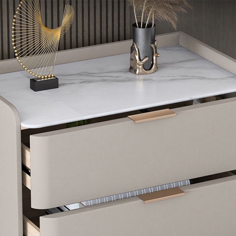 15,74 "Coffre d'accent moderne de large avec 3/4/5 Tiroirs Chérie des jambes droites