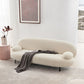 39.53 inch High Contemporary Sofa Recessed Arm Standard Sofa