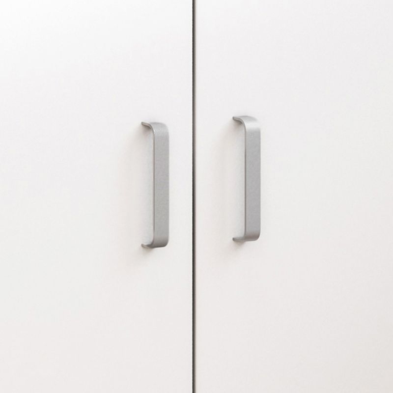 Sideboard di stoccaggio aperto moderno sideboard in legno ingegnerizzato per soggiorno