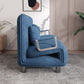 Sleelet Sleeper divano blu divano pieghevole scandinavo con cuscino
