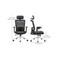 Modern Desk Chair Mesh Computer Chair High-Back Chair with Wheels
