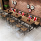 Industrial Solid Wood Dinner Room Kitchen Table Brown Trestle Base Table for Dinning Room Clearhalo ' dining_table' 'Dining Tables & Seating' 'Dining Tables' 'furn' 'furn_dining_table' 'Furniture' 'furniture_dining_table' 'Kitchen & Dining Furniture' 'kitchen&dining_furn' 'kitchen' 'kitchen_dining_table' 1200x1200_916a367f-da69-4885-a5b2-86608d47d35c