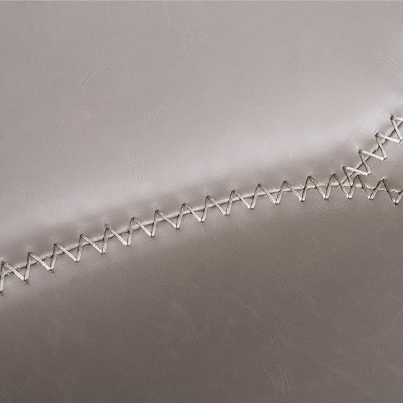 Moderne lederen barkruk lage rugvoetsteun tegenstoel voor Bristol