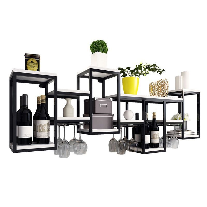 Wall Mounted Wine Holder Manufactured Wood Wine Holder Rack-41.7" X 7.87" X 23.6" Clearhalo 'furn' 'furn_wine_racks' 'Furniture' 'Kitchen & Dining Furniture' 'Wine Racks' 'wine_racks' 1200x1200_917089dc-affe-4387-8d3a-10d273b71932