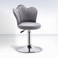 Contemporary Metal Barstool Velvet Footrest Low Back Stool with Swivel in Matte Finish Clearhalo 'Bar Furniture' 'Bar Stools' 'bar_stools' 'furn' 'furn_bar_stools' 'Furniture' 'Kitchen & Dining Furniture' 1200x1200_91779aa1-0634-4679-81fe-16aef1297665