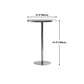 Industrial Style Stainless Steel Bar Table 42-inch Height Table for Coffee Shop Clearhalo 'Bar Furniture' 'Bar Tables' 'bar_tables' 'furn' 'furn_bar_tables' 'Furniture' 'furniture_bar_tables' 'Kitchen & Dining Furniture' 1200x1200_91786804-a697-4385-996c-1ac71a538b0a