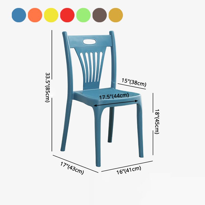 Nordic Style Dining Chairs Plastic Dining Armless Side Chairs for Kitchen (Set of 4 ) Clearhalo ' kitchen&dining_furn' 'Dining Chairs' 'Dining Tables & Seating' 'dining_chair' 'furn' 'furn_dining_chair' 'Furniture' 'furniture_dining_chair' 'Kitchen & Dining Furniture' 'kitchen' 1200x1200_9179b313-854b-4b4e-9d1e-7250bc7df055