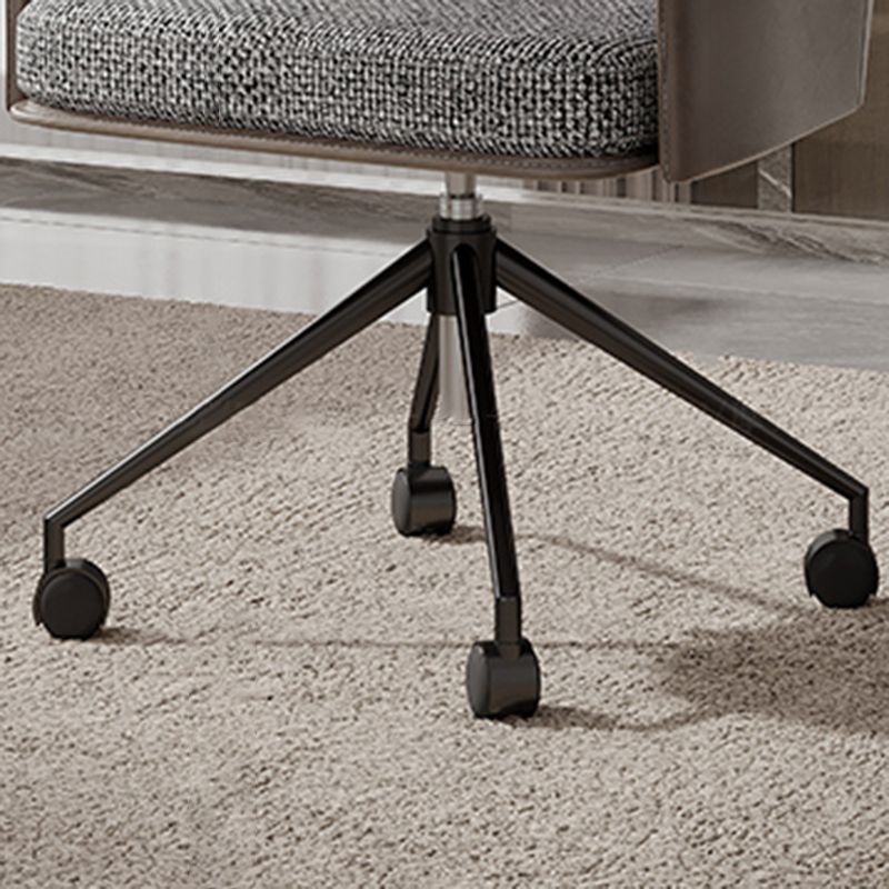 ミッドバックオフィスチェアコンテンポラリースイベルローリングタスクチェア