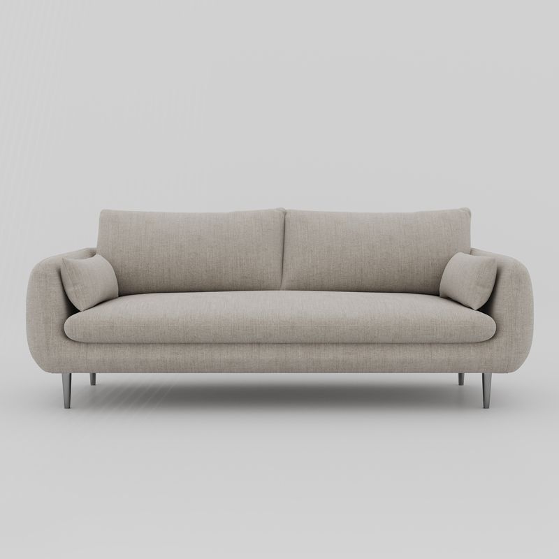 Contemporary Fabric Loose Back Sofa 31.5"High Pillow Top Arm Sofa for Apartment Clearhalo 'furn' 'furn_sofas' 'Furniture' 'furniture_sofas' 'kitchen' 'kitchen_sofas' 'Living Room Furniture' 'Sofa' 'sofas' 1200x1200_917d1111-8dc9-41ca-9913-395bd5119149