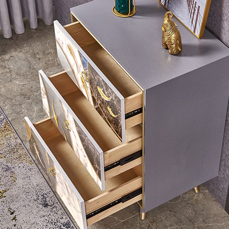 Wooden Storage Chest Dresser Classic Glam Storage Chest with Drawers Clearhalo 'Bedroom Furniture' 'Dressers & Chests' 'dressers_chests' 'furn' 'furn_dressers_chests' 'Furniture' 1200x1200_917d2a3c-ec19-4eb2-af70-9211f8cd8cf6