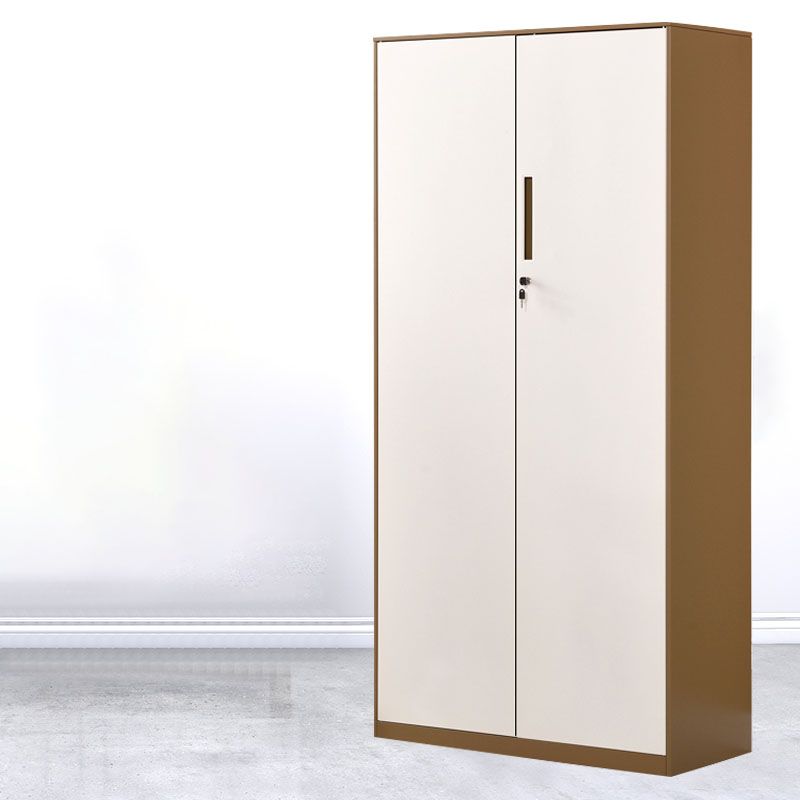 Armoire de fichiers contemporaine Cadre en acier à liborde verticale avec serrure de clé