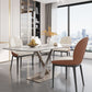 Glam Standard Sintered Stone Table Rectangle White Dining Table with Pedestal Base Clearhalo ' dining_table' 'Dining Tables & Seating' 'Dining Tables' 'furn' 'furn_dining_table' 'Furniture' 'furniture_dining_table' 'Kitchen & Dining Furniture' 'kitchen&dining_furn' 'kitchen' 'kitchen_dining_table' 1200x1200_91816f25-a2e0-4256-bb36-c73655563ec4