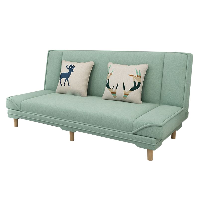 Contemporary Fabric Armless Standard Sofa Bed Dual Purpose Sofa for Living Room Clearhalo 'furn' 'furn_sofas' 'Furniture' 'furniture_sofas' 'kitchen' 'kitchen_sofas' 'Living Room Furniture' 'Sofa' 'sofas' 1200x1200_9183334f-c092-4873-87b7-d7fc53ffef2f