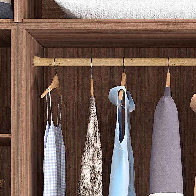 Contemporary Sliding Door Storage Cabinet Bedroom Cabinet with Drawers