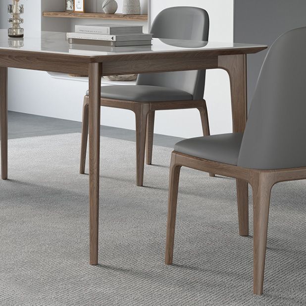 Medieval Modern 4 Legs Dining Table Stone Table for Dining Room Clearhalo 'Dining Tables & Seating' 'Dining Tables' 'dining_table' 'furn' 'furn_dining_table' 'Furniture' 'Kitchen & Dining Furniture' 1200x1200_918b912b-2b1a-40cf-bb31-bbd95f996464