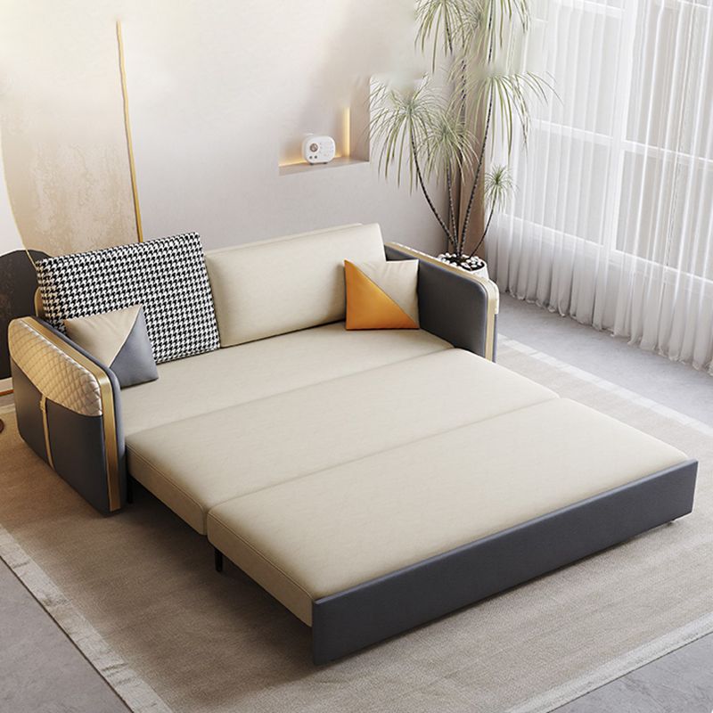 Divani per sonno posteriore cuscino bianco.