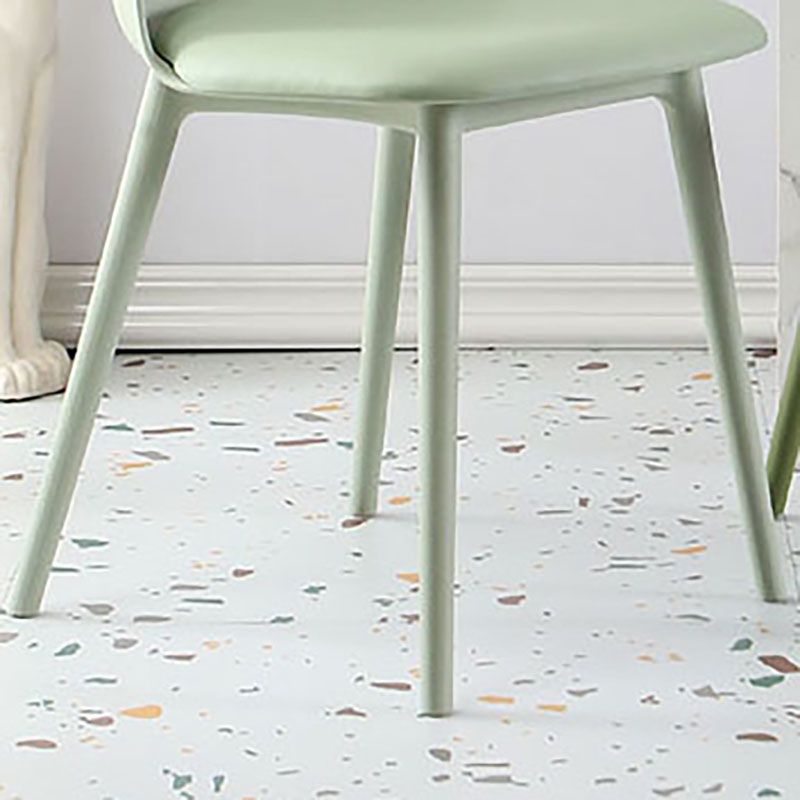 Scandinavian Armless Plastic Side Chair Solid Back Chair for Home Clearhalo ' kitchen&dining_furn' 'Dining Chairs' 'Dining Tables & Seating' 'dining_chair' 'furn' 'furn_dining_chair' 'Furniture' 'furniture_dining_chair' 'Kitchen & Dining Furniture' 'kitchen' 1200x1200_918f87e0-3a18-4d77-8dd4-a5334e7d3af1