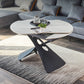 Glam Adjustable Height Coffee Table Slate Cross Legs Cocktail Table Clearhalo 'Coffee & Accent Tables' 'Coffee Tables' 'coffee_tables' 'furn' 'furn_coffee_tables' 'Furniture' 'Living Room Furniture' 1200x1200_91913ff6-7cbb-4c9c-8fa0-d9efd4ea010b