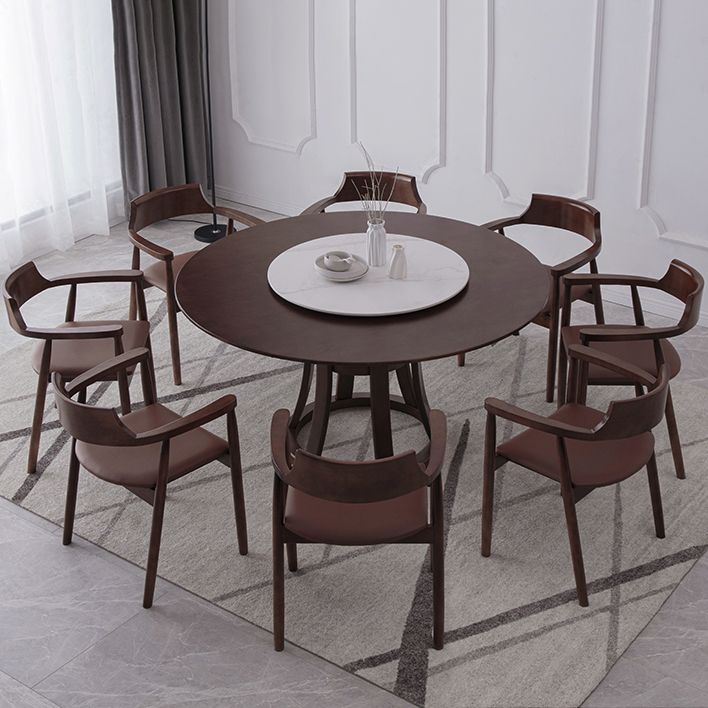 Traditional Standard Sintered Stone Top Dining Room Set of Round Shape for Kitchen Table Set Clearhalo 'Dining Room Sets' 'Dining Tables & Seating' 'dining_room_set' 'furn' 'furn_dining_room_set' 'Furniture' 'furniture_dining_room_set' 'Kitchen & Dining Furniture' 'kitchen&dining_furn' 'kitchen' 1200x1200_9192c88a-c8f6-447f-8d89-67515aec8021