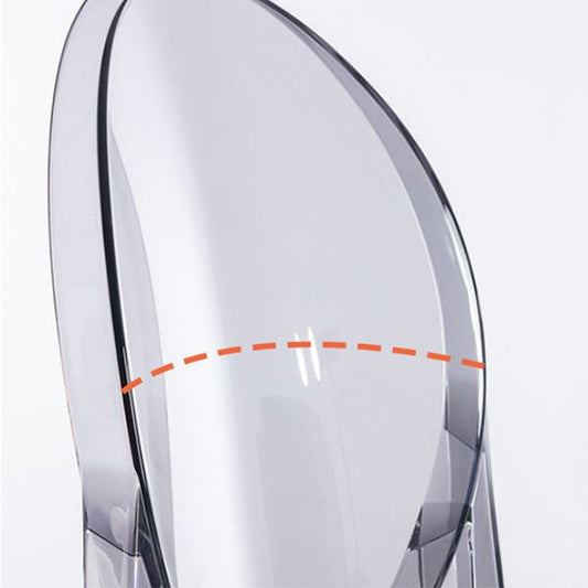 Sgabelli da bar a 4 gambe per altezza da banco acrilico industriale per interno