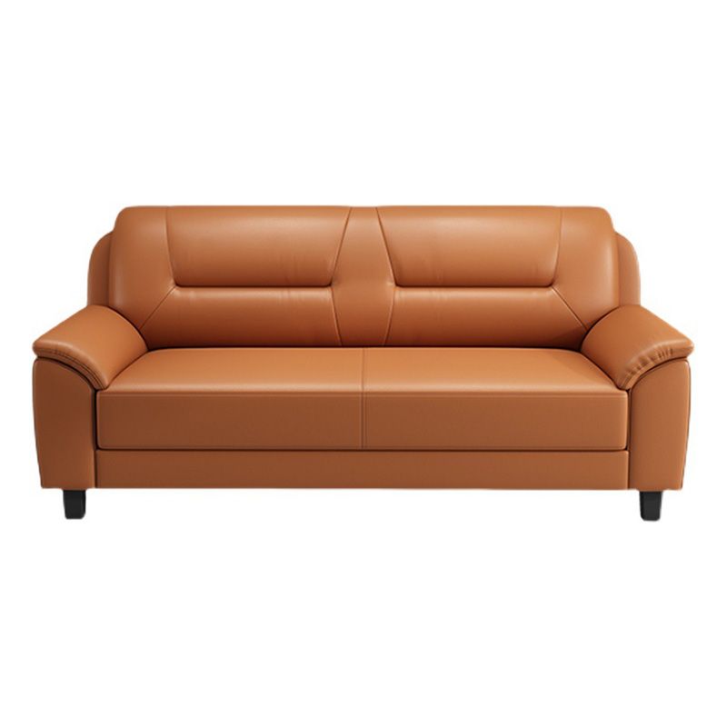 Standard Tight Back Sofa Set Faux Leather Pillow Top Arm Sofa Couch Clearhalo 'Furniture' 'furniture_sofas' 'Living Room Furniture' 'Sofa' 'sofas' 1200x1200_91992d7a-dd4a-46fa-8411-fd11ae8dc80b
