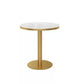 1/3 Pcs Metal Glam Dining Room Set with Round Table and Pedestal Base Dining Set Clearhalo 'Dining Room Sets' 'Dining Tables & Seating' 'dining_room_set' 'furn' 'furn_dining_room_set' 'Furniture' 'furniture_dining_room_set' 'Kitchen & Dining Furniture' 'kitchen&dining_furn' 'kitchen' 1200x1200_91995e31-e02a-4138-89a0-c38ed60263f6
