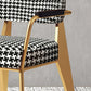Indoor Scandinavian Armchair Open Back Metal Upholstered Dining Room Chair Clearhalo ' kitchen&dining_furn' 'Dining Chairs' 'Dining Tables & Seating' 'dining_chair' 'furn' 'furn_dining_chair' 'Furniture' 'furniture_dining_chair' 'Kitchen & Dining Furniture' 'kitchen' 1200x1200_919b2c90-48a9-4f45-b3e1-26b3affafdd7