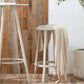 1/2/3 Pieces Industrial Round Bar Table Set Iron Bistro Set with Footrest