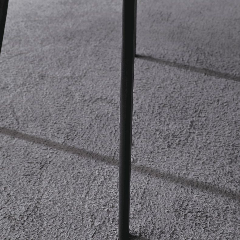 Modern Home Leather Side Chair Solid Back Dining Chair with Metal Legs Clearhalo ' kitchen&dining_furn' 'Dining Chairs' 'Dining Tables & Seating' 'dining_chair' 'furn' 'furn_dining_chair' 'Furniture' 'furniture_dining_chair' 'Kitchen & Dining Furniture' 'kitchen' 1200x1200_91a1b22d-80cc-4139-8fbb-6f0b34a4fb63