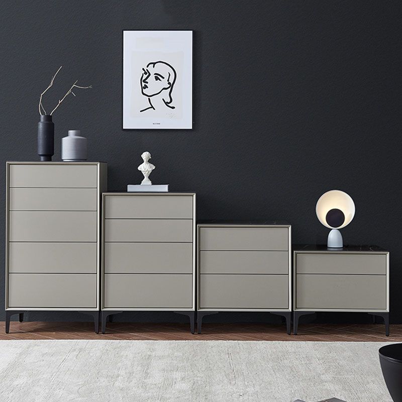 Commode contemporaine en pierre avec 2/3/4/5 tiroirs