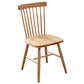 Oak Solid Wood Dining Chair Traditional Dining Room Chair for Home