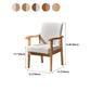 Mid-century Modern 21.25"Wide Linen Blend Fixed Back Square Arm Chair Clearhalo 'Accent Chairs' 'accent_chairs' 'Chairs & Seating' 'furn' 'furn_accent_chairs' 'Furniture' 'Living Room Furniture' 1200x1200_91a3a01c-27e0-4766-8f52-31289538b1f2