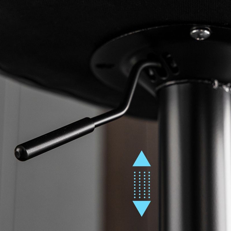 Contemporary Swivel Adjustable Height Barstool Indoor Bar Stool with Low Back Clearhalo 'Bar Furniture' 'Bar Stools' 'bar_stools' 'furn' 'furn_bar_stools' 'furniture_bar_stools' 'Kitchen & Dining Furniture' 'kitchen&dining_furn' 'kitchen' 'kitchen_furn' Furniture' 1200x1200_91a3a513-1495-4e4a-8823-ccb01bc1851e