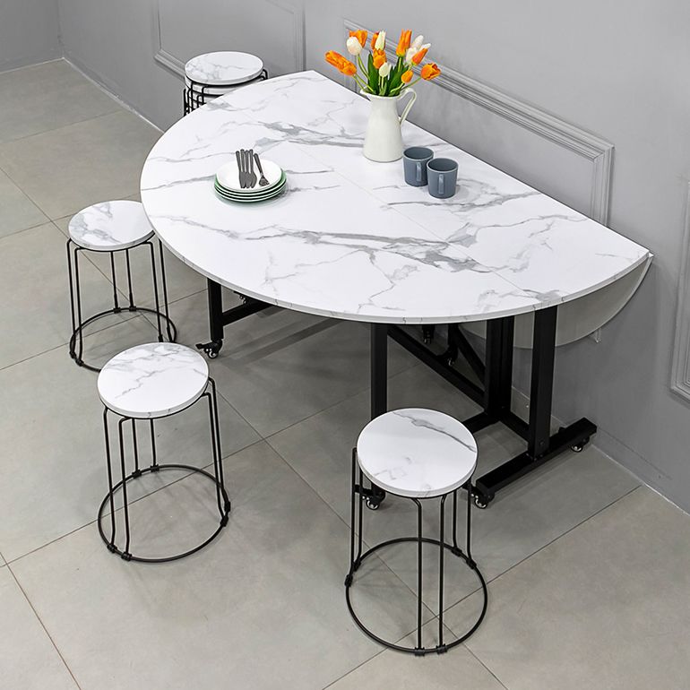 Round Dining Table Mid-Century Style Trestle Base Table for Dining Room Clearhalo ' dining_table' 'Dining Tables & Seating' 'Dining Tables' 'Furniture' 'furniture_dining_table' 'Kitchen & Dining Furniture' 'kitchen&dining_furn' 'kitchen' 'kitchen_dining_table' 1200x1200_91a4f7f6-9589-4d12-8ae3-91e634e136b8