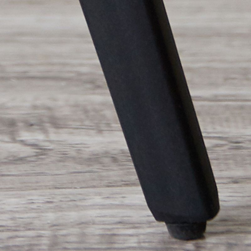 Glam Style Faux Leather Side Chairs Solid Back Armless Dining Chair for Home Use Clearhalo ' kitchen&dining_furn' 'Dining Chairs' 'Dining Tables & Seating' 'dining_chair' 'furn' 'furn_dining_chair' 'Furniture' 'furniture_dining_chair' 'Kitchen & Dining Furniture' 'kitchen' 1200x1200_91a50e02-0f8b-40ff-87df-9da4865f2c79