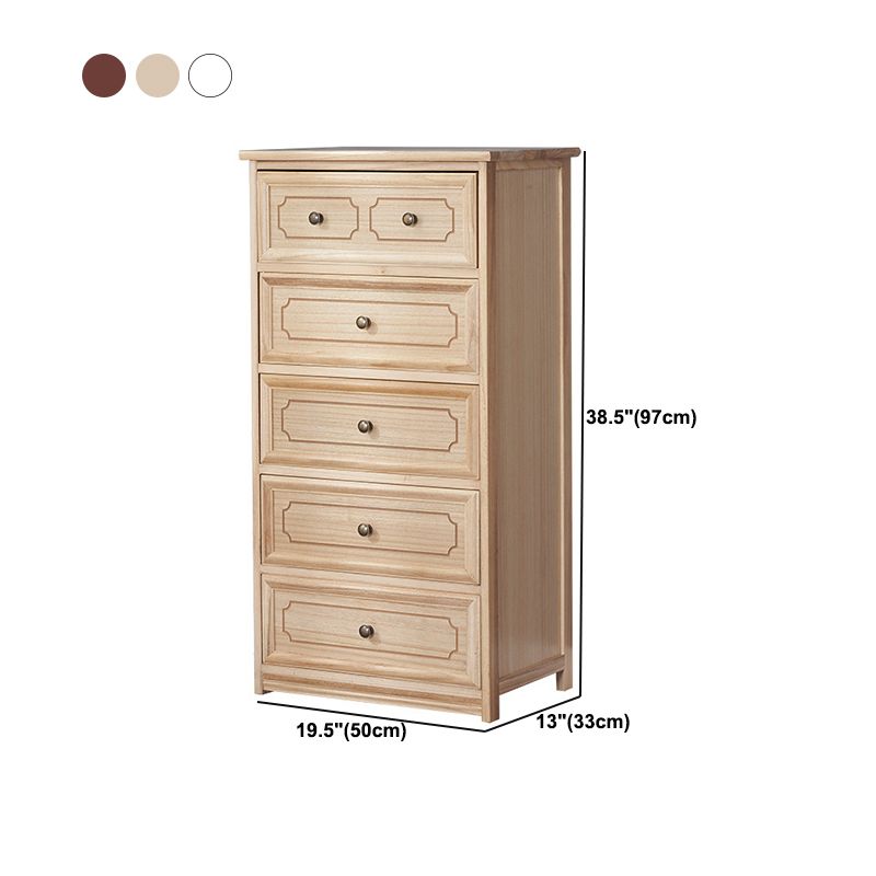 Rectangle Wood Side Cabinet Knobs Storage Cabinet with Drawer Clearhalo 'Cabinets & Chests' 'cabinets_chests' 'furn' 'furn_cabinets_chests' 'Furniture' 'Living Room Furniture' 1200x1200_91a79a38-ed50-4313-a08c-e2d5b9e1c545