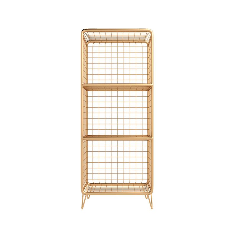 Glam Iron Standard Bookshelf Gold and Black Vertical Bookcase for Bedroom Clearhalo 'Bookcases' 'furn' 'furn_bookcases' 'Furniture' 'furniture_bookcases' 'Office Furniture' 1200x1200_91acca19-58e5-47dc-8fd3-5325070f4463