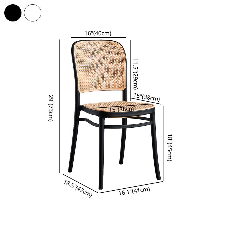 Square Plastic Modern Bar Stool Footrest Low Back Counter Stool for Coffee Shop Clearhalo 'Bar Furniture' 'Bar Stools' 'bar_stools' 'furniture_bar_stools' 'Kitchen & Dining Furniture' 'kitchen&dining_furn' 'kitchen' 'kitchen_furn' Furniture' 1200x1200_91aefee6-aeaa-4f6a-a62e-2fb6df452d3a