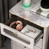 15.6-inch Width Glam Storage Chest Dresser Manufactured Wood Dresser