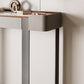 14 inch Wide Hall Console Tables Half Moon Glam Sofa Console Table