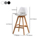 Contemporary Backrest Bar Stool Leather Wood 4 Legs Bar Stool , 1 Piece Clearhalo 'Bar Furniture' 'Bar Stools' 'bar_stools' 'furn' 'furn_bar_stools' 'furniture_bar_stools' 'Kitchen & Dining Furniture' 'kitchen&dining_furn' 'kitchen' 'kitchen_furn' Furniture' 1200x1200_91b592dd-79df-4923-9e0b-ff936852099b