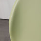 Orange and Green Dining Chairs Modern Faux Leather Armless Dining Side Chair