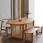 Hedendaags restaurant Dining Furniture Set 1/2/4/5/6 stukken Solid Wood Dinette Set
