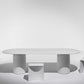Contemporary Solid Wood Oval Shape Dining Table Kitchen Dining Table with Double Pedestal Base Clearhalo ' dining_table' 'Dining Tables & Seating' 'Dining Tables' 'furn' 'furn_dining_table' 'Furniture' 'furniture_dining_table' 'Kitchen & Dining Furniture' 'kitchen&dining_furn' 'kitchen' 'kitchen_dining_table' 1200x1200_91c04841-59d2-4a39-b5e9-fe69dc87b82b