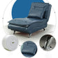 Contemporary Armless Accent Chair Faux Leather Reclining Chaise Clearhalo 'Chairs & Seating' 'Chaise Lounge' 'chaise_lounge' 'furn' 'furn_chaise_lounge' 'Furniture' 'Living Room Furniture' 1200x1200_91c04d6d-2de3-4970-92de-6db674060b2c